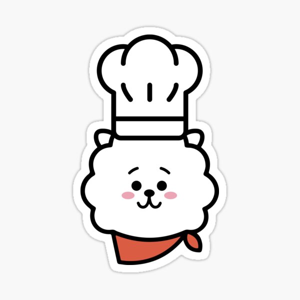 LINE FRIENDS BT21 Deco Sticker RJ - tokopie