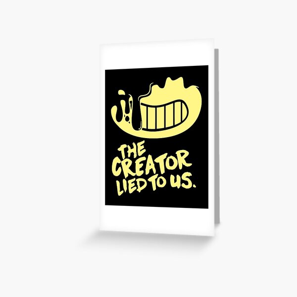 Bendy And The Ink Machine Chapter Greeting Card by Dede Dhea