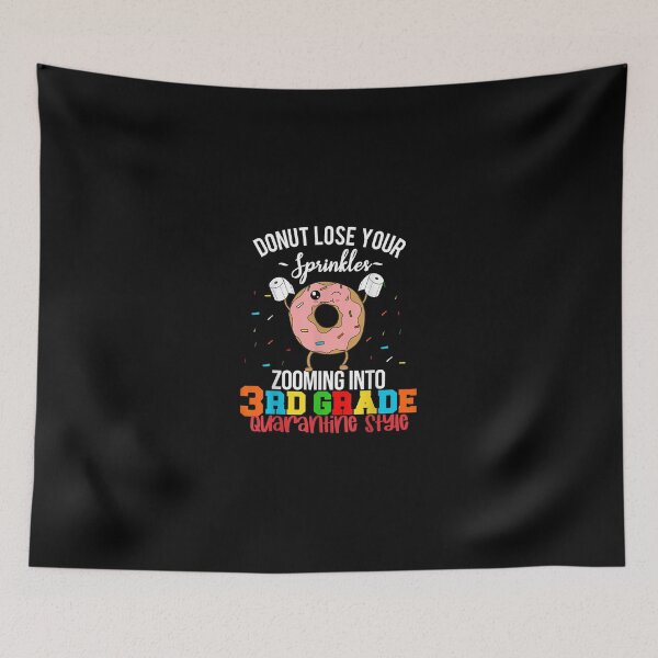 Item preview, ing Into 3rd Grade Funny Donut Quote Virtual Learning T-Shirt designed and sold by BlustRudeger.