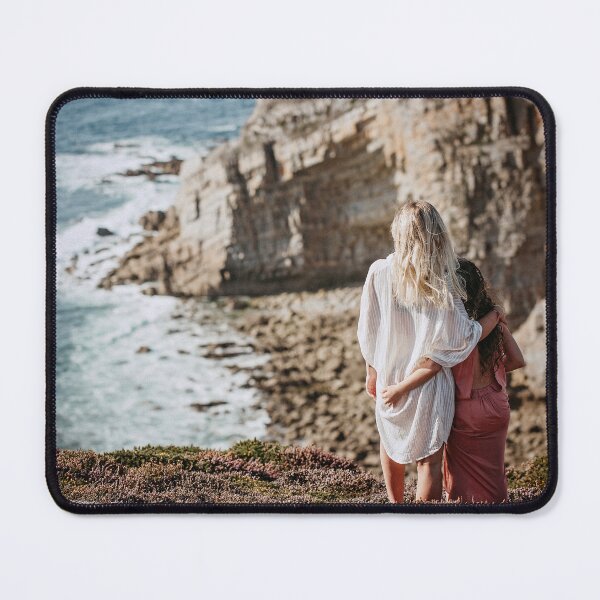 Item preview, sisters facing the cliffs in brittany designed and sold by Nebulae-Art.