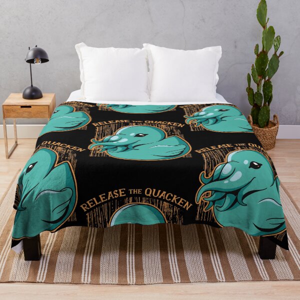 Item preview, Release the Quacken Funny Rubber Duck Kraken designed and sold by JeffreySm15005.