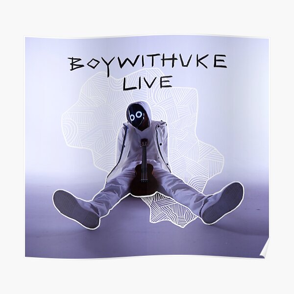 "BoyWithUke Tour 2022" Poster for Sale by tcrolly52 Redbubble