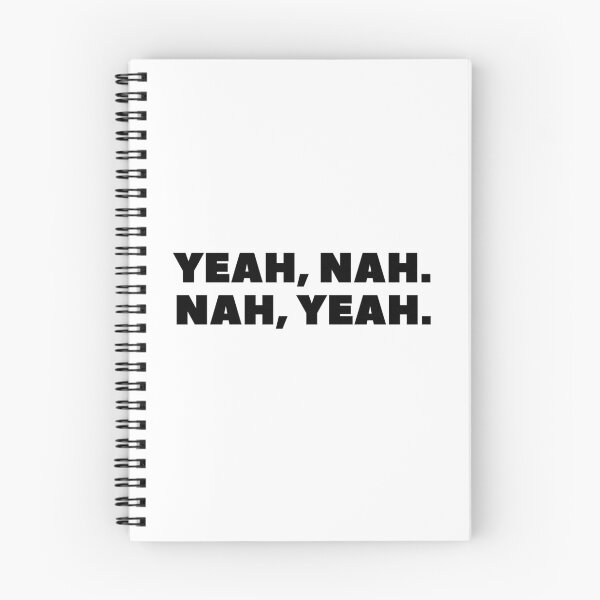 Item preview, Yeah, Nah. Nah, Yeah. designed and sold by YellowMoonTea.