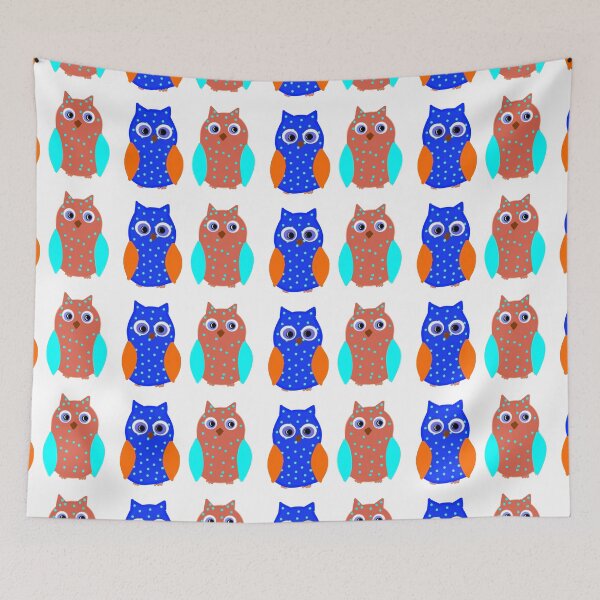 Item preview, Dos lindos búhos designed and sold by janetdavies.