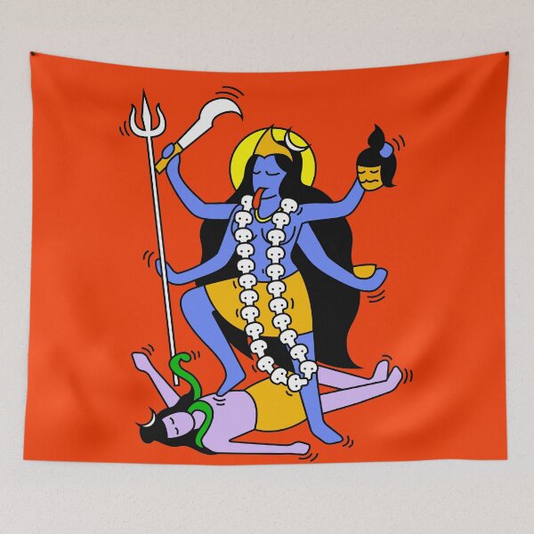 Item preview, Kali Indian Style designed and sold by tshirtbaba.