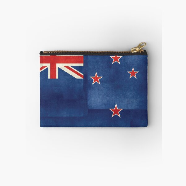 Artikelvorschau, Neuseeland-Flagge - Vintage im grungigen Retro entworfen und verkauft von Bruiserstang.