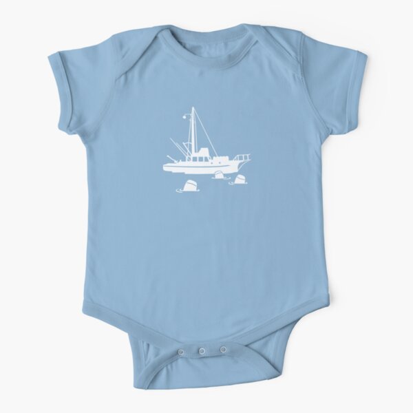 Jaws - Orca with Barrels Short Sleeve Baby One-Piece