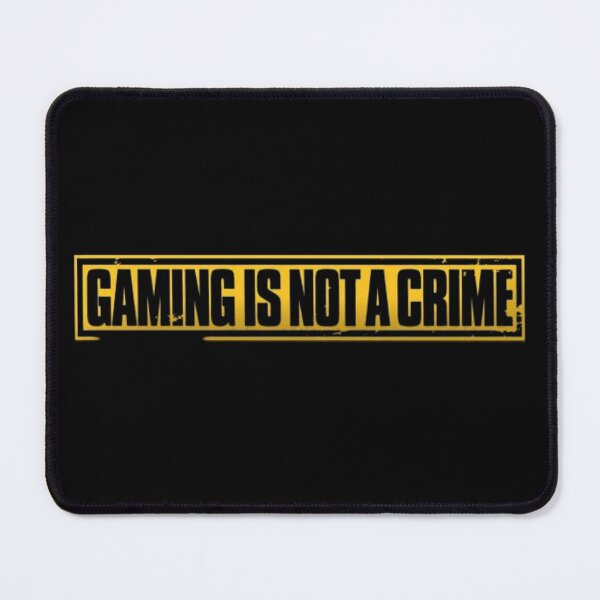 Item preview, Gaming is not a crime designed and sold by Zani Art.