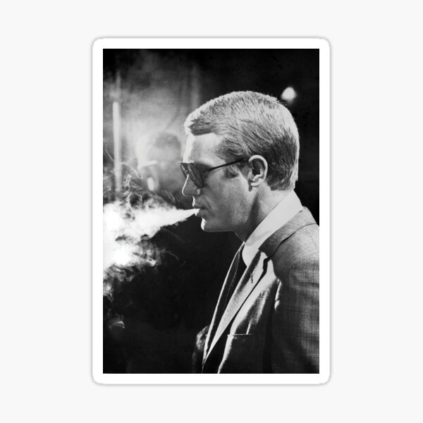 Steve McQueen Sticker
