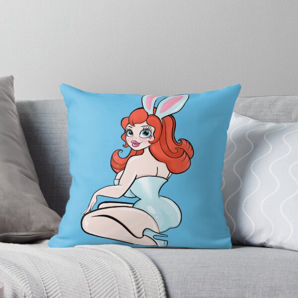 Item preview, Cute Curvy Bunny Pinup designed and sold by BunnyThePainter.