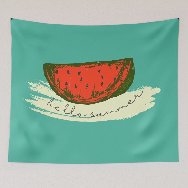 Item preview, Watermelon Hello Summer designed and sold by S-and-W-4ever.