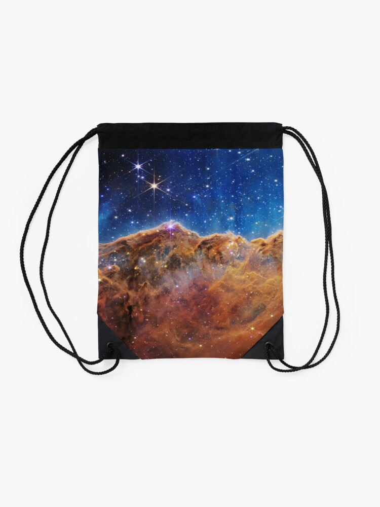 Alternate view of Carina Nebula Drawstring Bag