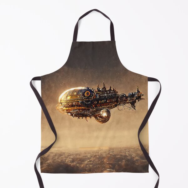 Item preview, Steampunk Spaceship designed and sold by AM FineArtPrints.