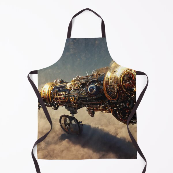 Item preview, Steampunk Spaceship designed and sold by AM FineArtPrints.