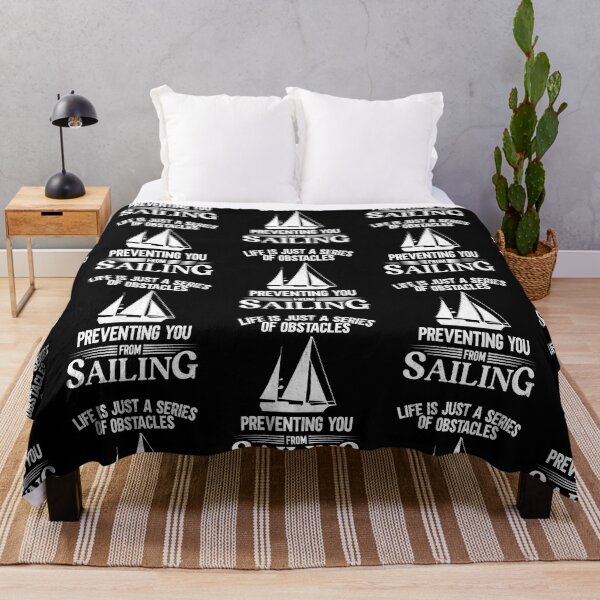 Item preview, Life Is Just A Series Of Obstacles Sailing Sailboat designed and sold by lloyd68.