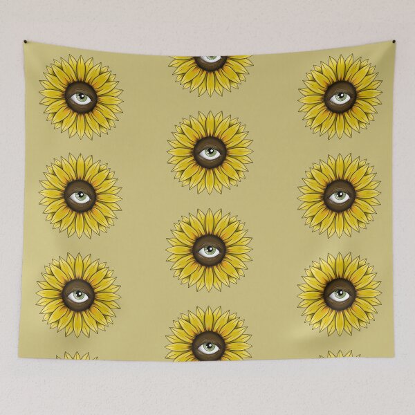 Item preview, Psychedelic Sunflower designed and sold by Citrine-Faerie.