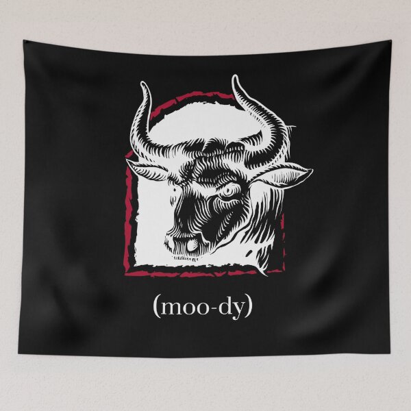 Item preview, Moo-dy. Cool Cow designed and sold by Rebel-Design.