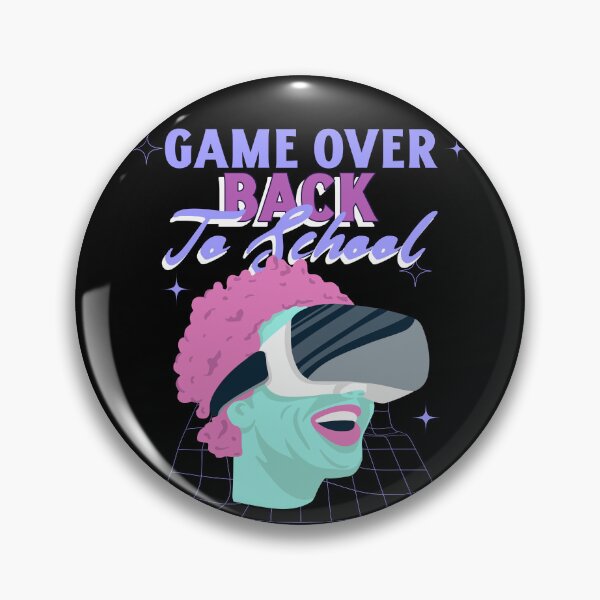 Item preview, Game Over Back to School designed and sold by Echo Aesthetics.