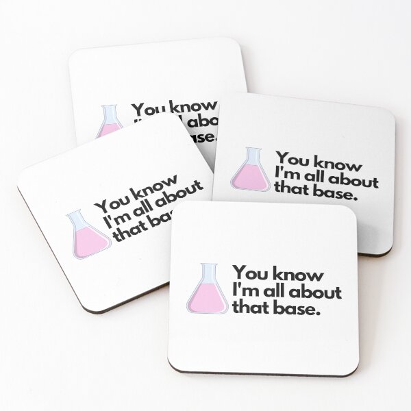 Item preview, Science Chemistry Joke about Titration - all about that pink base designed and sold by CherieTree.