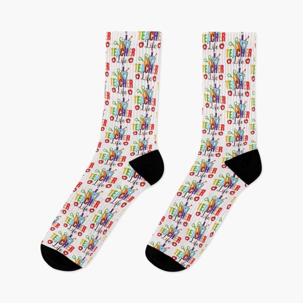 Item preview, Teacher life rainbow designed and sold by noyomiart.