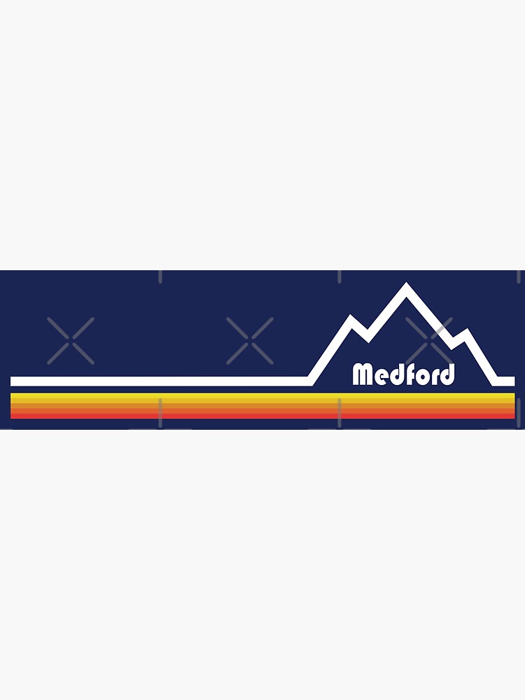"Medford Oregon" Sticker for Sale by esskay Redbubble