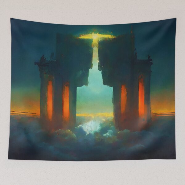 Item preview, Ascending to the Gates of Heaven designed and sold by AM FineArtPrints.