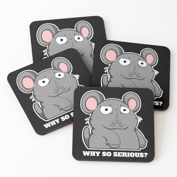 Item preview, Why so serious mouse designed and sold by The magic  Yellow bus.
