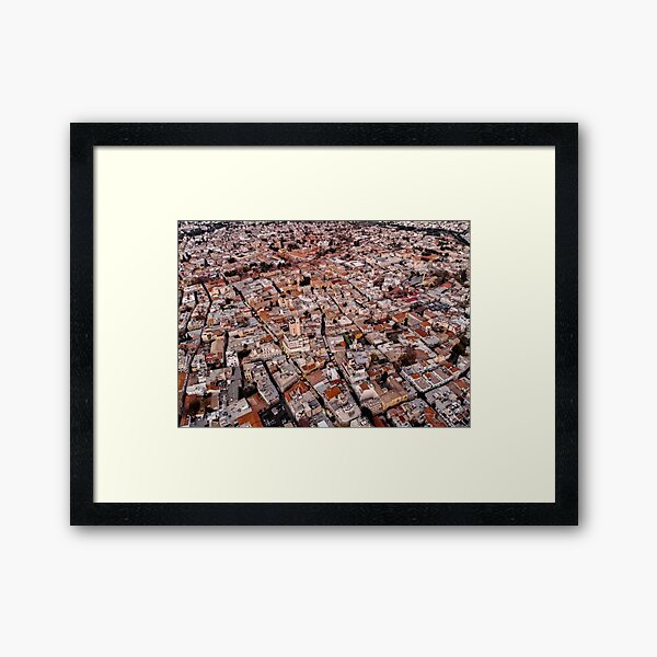 Old city of Nicosia - Cyprus Framed Art Print