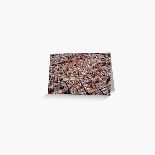 Old city of Nicosia - Cyprus Greeting Card