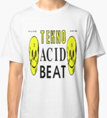 Psychisches Fernsehen - TEKNO ACID BEAT Classic T-Shirt