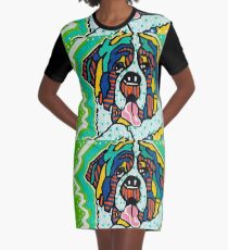 Bentley Saint Bernard St Kuvasz Newfoundland Leonberger Great Pyrenees Tibetan Bernese Mountain Mastiff Swiss Entlebucher Sheepdog Sennenhund Dog Pet Owner Jackie Carpenter Graphic T-Shirt Dress