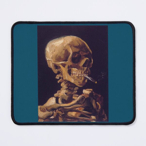 Item preview, Vincent Van Gogh_s _Skull with a Burning Cigarette_    designed and sold by cuthead.