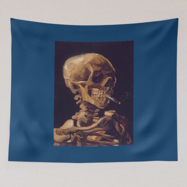 Item preview, Vincent Van Gogh_s _Skull with a Burning Cigarette_    designed and sold by cuthead.