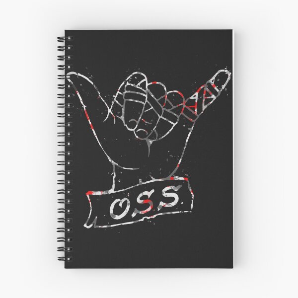 Item preview, OSS Hand ( BJJ / Brazilian Jiu Jitsu ) designed and sold by ManoliMerch.