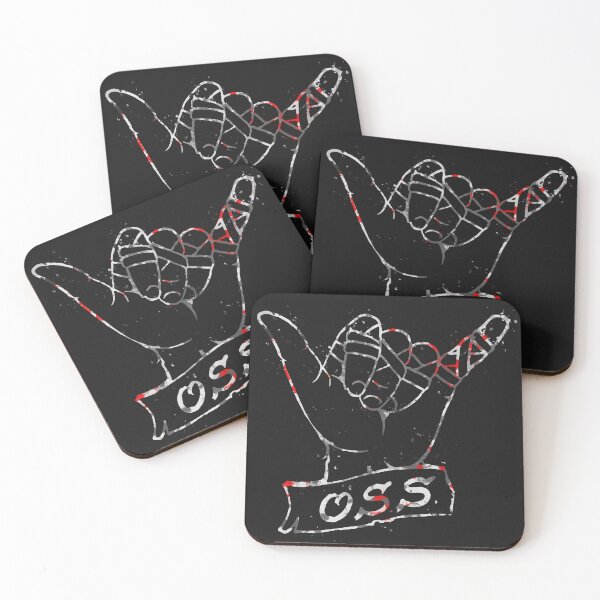Item preview, OSS Hand ( BJJ / Brazilian Jiu Jitsu ) designed and sold by ManoliMerch.