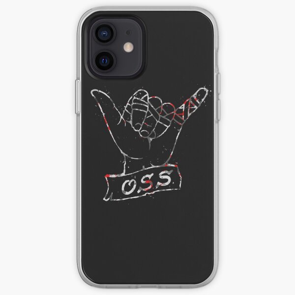 OSS Hand ( BJJ / Brazilian Jiu Jitsu ) iPhone Soft Case