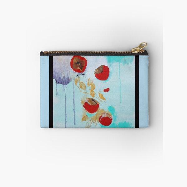 Item preview, Falling Persimmons in Teal designed and sold by Lydia Quinones.