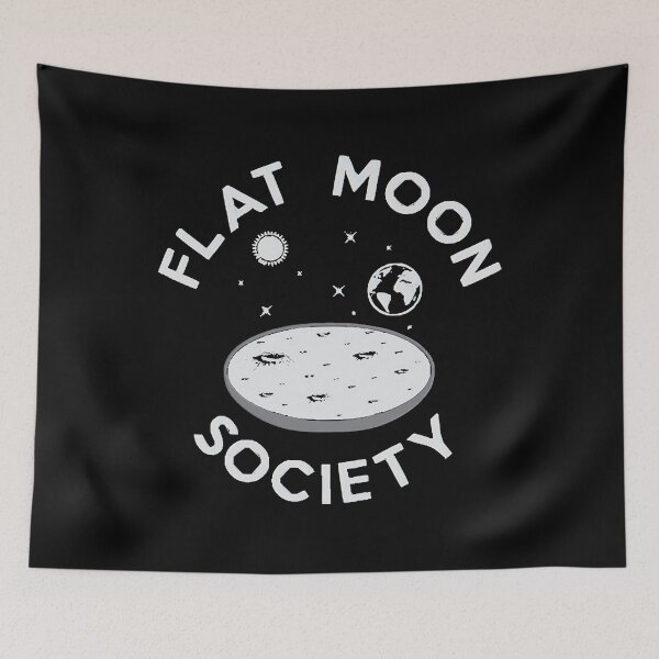 Item preview, Flat moon society T-Shirt designed and sold by TommiesL901.