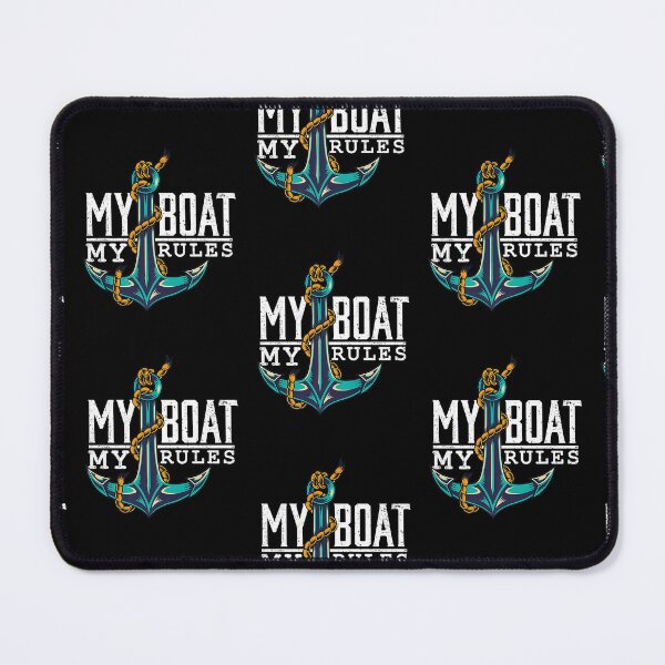 Item preview, My Boat My Rules Boat Owner Funny Boating Captain designed and sold by lloyd68.