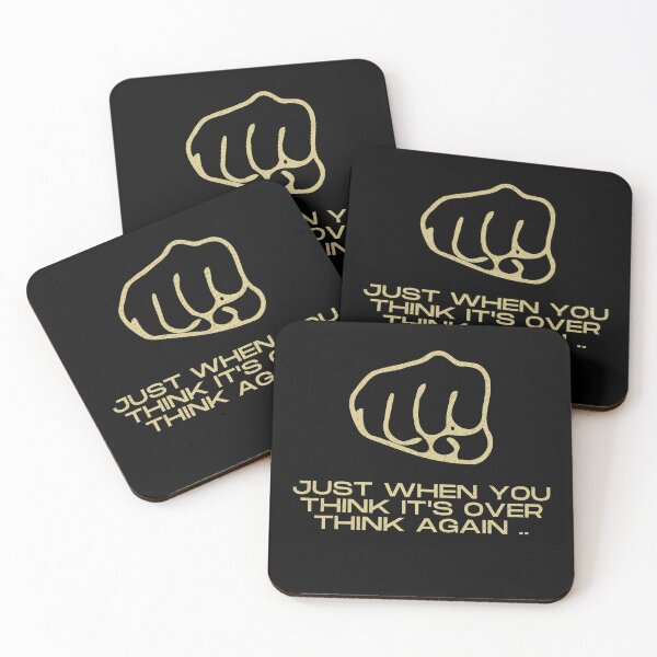 Item preview, Just When You Think It's Over Think Again designed and sold by diip.