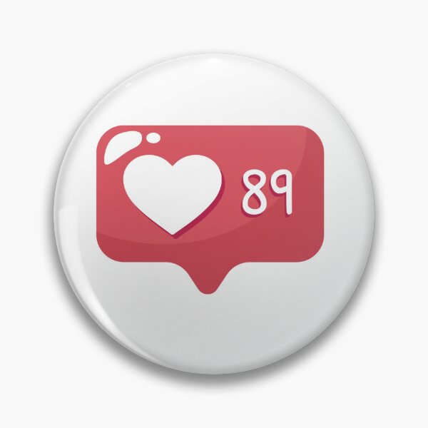 Item preview, Red like design, instagram like  designed and sold by Mokastro.