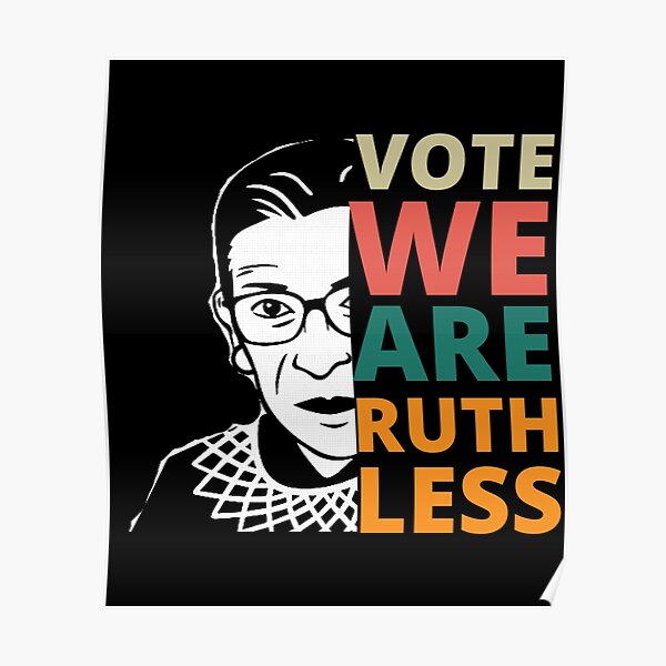 "Women's Rights Vote We Are Ruthless" Poster for Sale by topnodream13