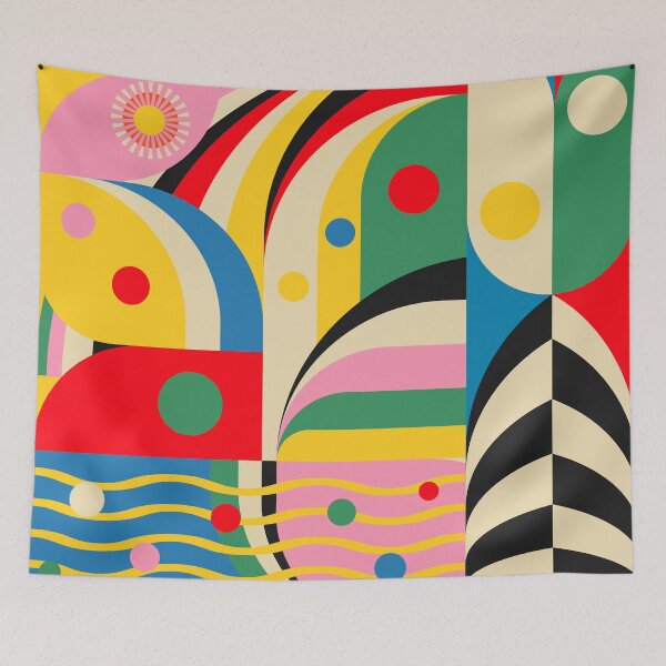 Item preview, Barcelona Artists Inspired Abstract Geometry  designed and sold by Jen Du.