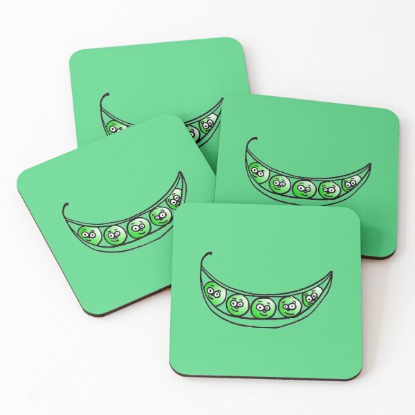 Item preview, Happy, Healthy Peas in a Pod Doodle designed and sold by Nalinne Jones.