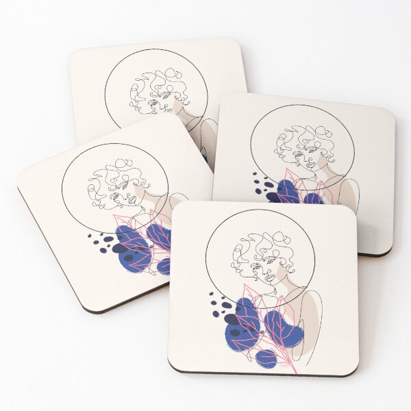 Item preview, Minimalistic floral boho lineart  designed and sold by CreativeStrand.