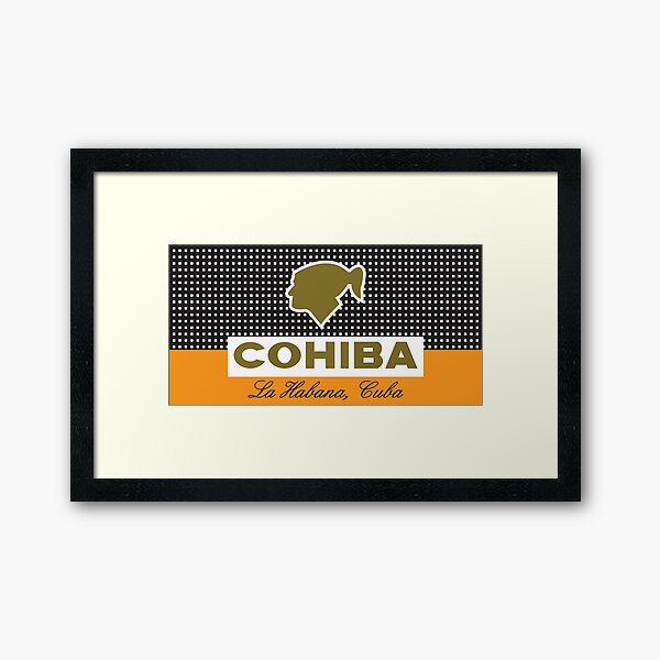 COHIBA Framed Art Print