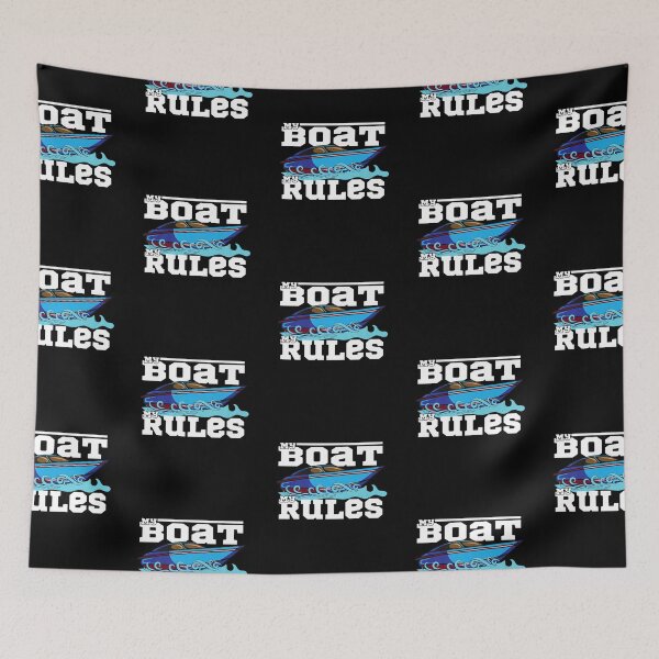 Item preview, My Boat My Rules Captain Motor Boat Sailing Boat designed and sold by lloyd68.