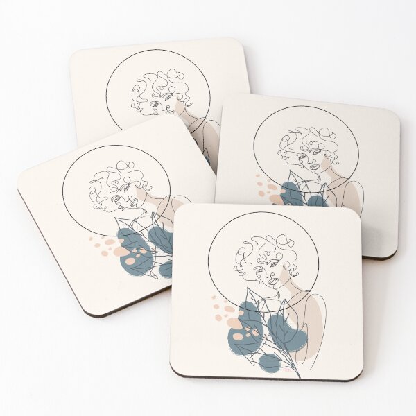 Item preview, Minimalistic floral boho lineart  designed and sold by CreativeStrand.