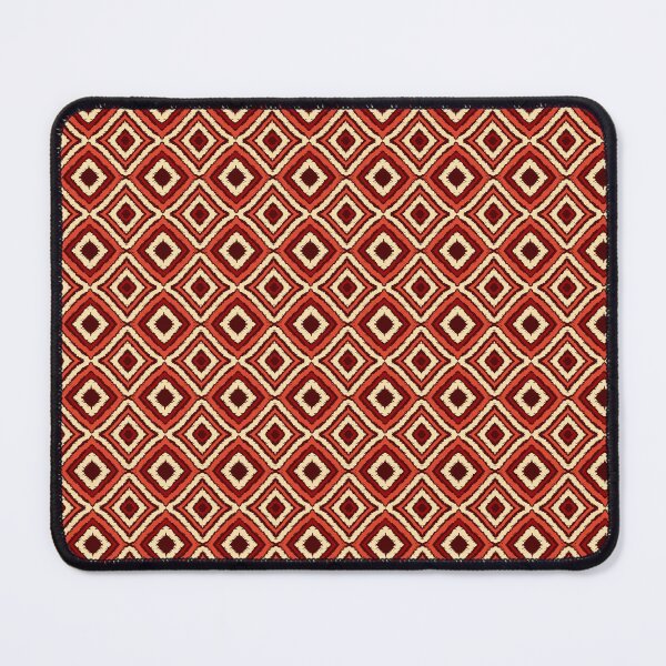 Item preview, Ikat Pattern in Beige,Orange,Red and Dark Red Colors designed and sold by SoccaTamam.