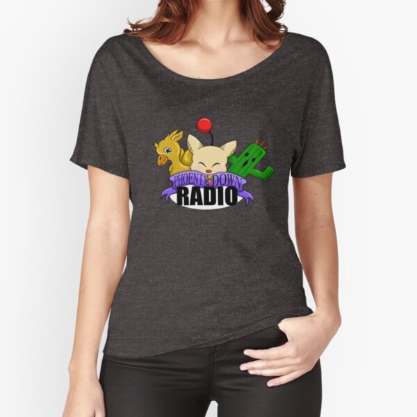 Phoenix Down Radio Banner Relaxed Fit T-Shirt